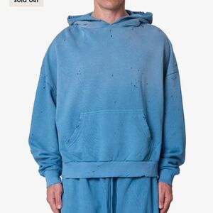 MNML Vintage Blue Hoodie